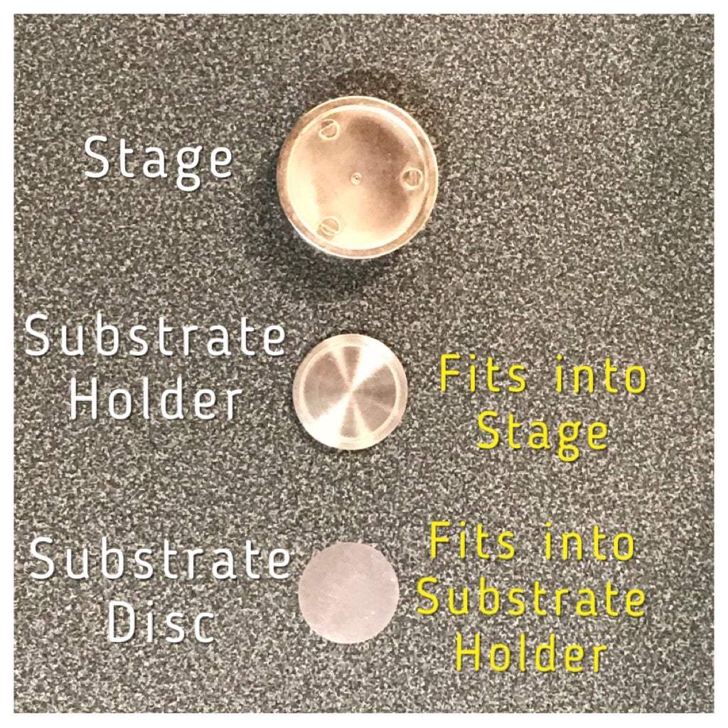 Mercer Impactor 22mm Substrate Collection Disc Holder